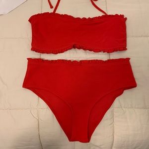 High Waisted Bikini Set